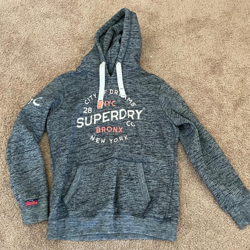 Superdry Gray Hoodie